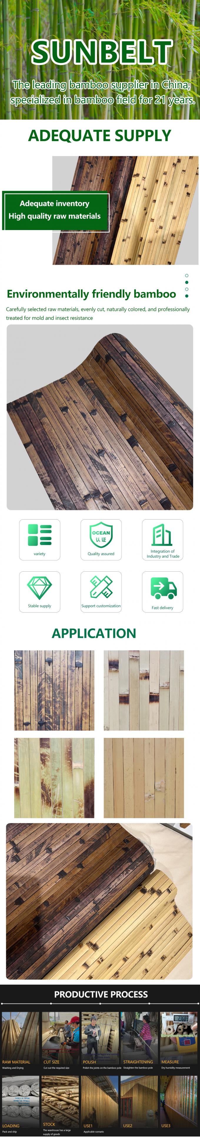 Elegant and Durable Organic Bamboo Wallpaper for Modern Decor 0