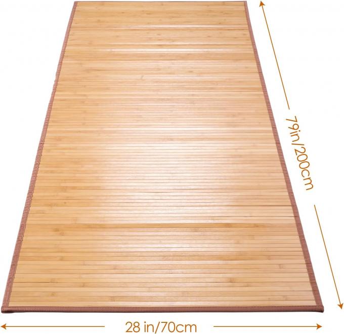 100% Natural Premium Bamboo Carpet Eco Friendly Sustainable Bamboo Mat 2