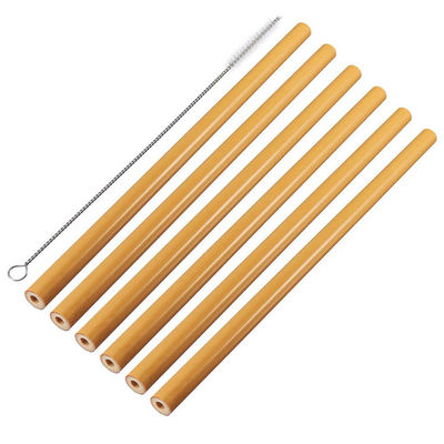 Kahve Soğuk İçme İçin Biyobozunur Bambu Doğal İçme Pipetleri