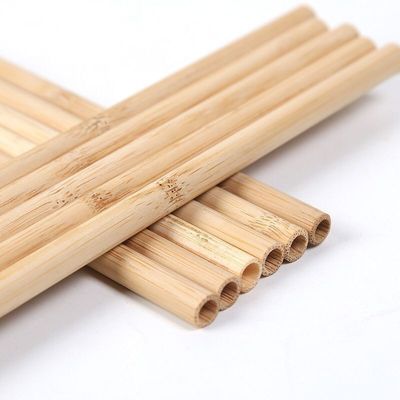 % 100 Doğal Rattan Tekrar Kullanılabilir Biyolojik Bozulur Tek seferlik İçecek Bardakları Bambu Sokaklar