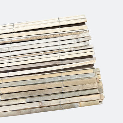 Dayanıklı Doğal Bambu Çıtçıt Panel Rulo - Bahçe Balkon Terası İçin Gizlilik Perdesi