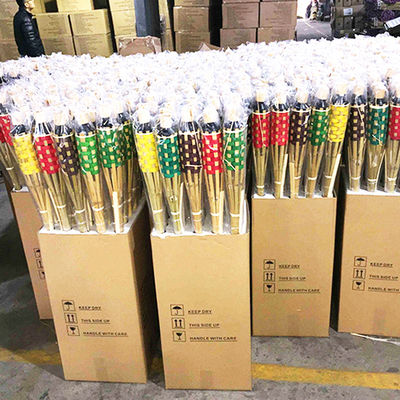 120cm Doğal Bambu Fener Festivali Kutlamak, Luau Partisi, Açık Işıklandırma