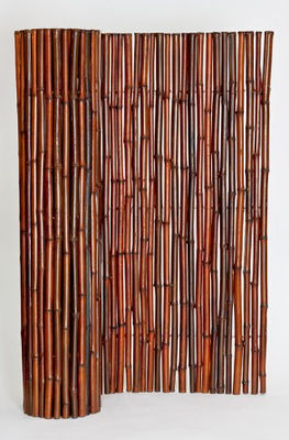 Bahçe dekorasyonu için 2x1.5m Bambu Çit Duvarı Çerçeve Gizlilik Çit Paneli