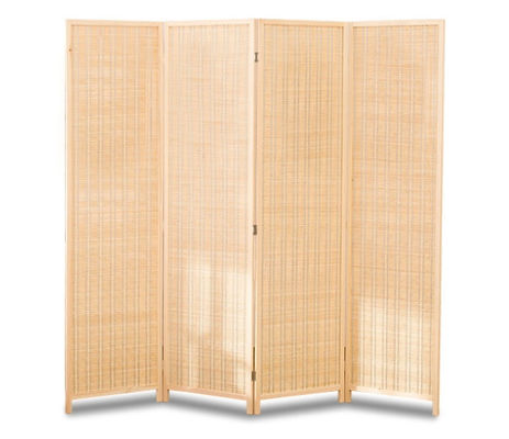 Room Dividers Movable Bamboo Screen For Home Decoration Folding Partition Privacy