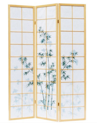 Villa Hotel Bedroom Screen Living Room Bamboo Screen Dividers Folding Partition Privacy Screen