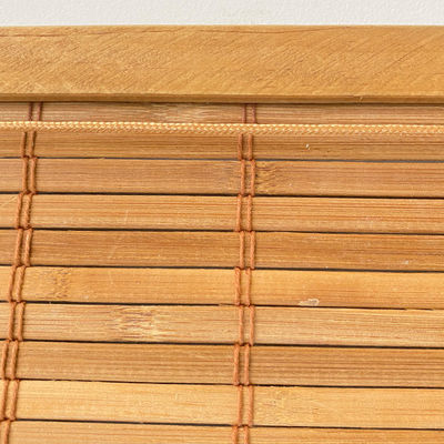 Doğal Bambu Rulo Açık Pencere Kör Roma Gölge Ev Dekorasyonu Güneş Perde