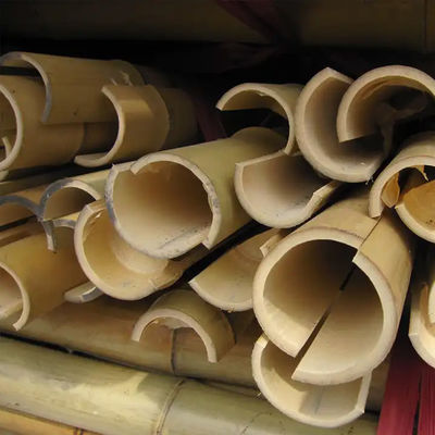 Doğal Tonkin Boyama Bambu Çıtalar 150cm Uzunluk 3cm Çap Katı Bastonlar