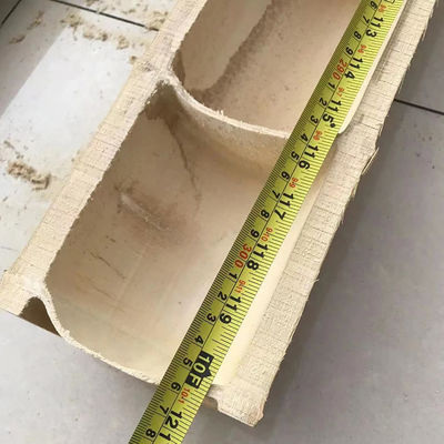 Doğal Tonkin Boyama Bambu Çıtalar 150cm Uzunluk 3cm Çap Katı Bastonlar