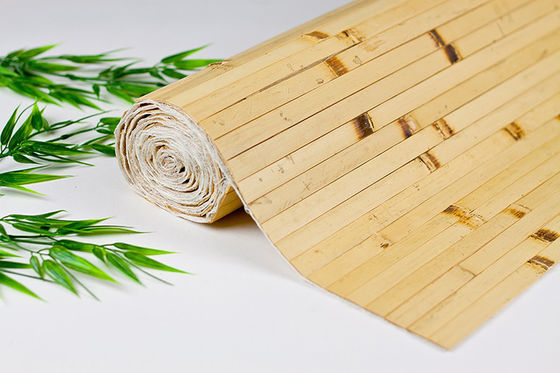 Natural Moso Bamboo Raw Material Thick Bamboo Slats For Decoration Handcraft