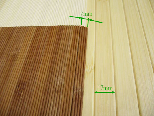 Natural Moso Bamboo Raw Material Thick Bamboo Slats For Decoration Handcraft
