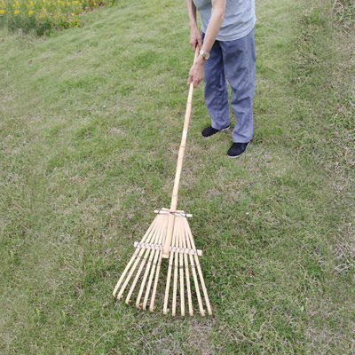9 Tine 120cm Bambu Şalgam El yapımı Eko Dost Bahçe Şalgamları Harrow