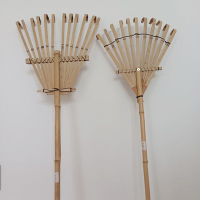9 Tine 120cm Bambu Şalgam El yapımı Eko Dost Bahçe Şalgamları Harrow