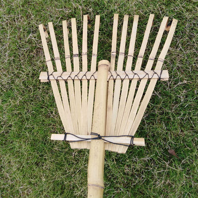 9 Tine 120cm Bambu Şalgam El yapımı Eko Dost Bahçe Şalgamları Harrow