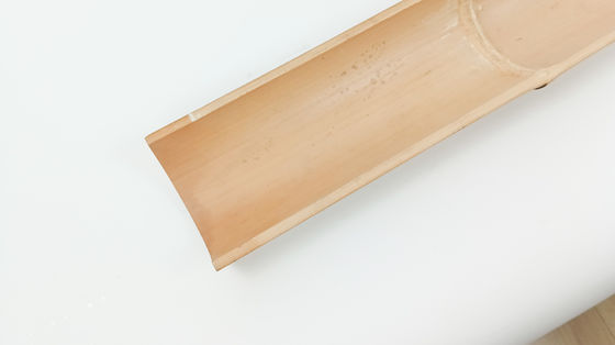 Doğal Tonkin Boyama Bambu Çıtalar 150cm Uzunluk 3cm Çap Katı Bastonlar