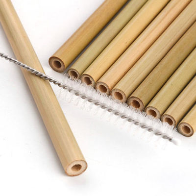 Durable, Biodegradable, and Earth-Friendly Bamboo Straws for Drinking
