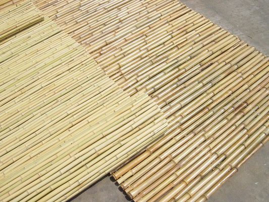 Doğal bahçe bariyeri bahçe veya çiftlik için bambu çit panelleri