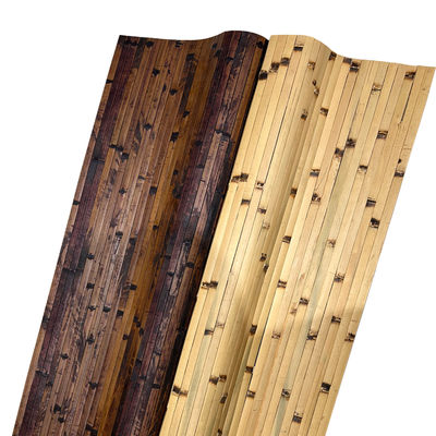 Quality Assured Bamboo Grain Decorative 3d Wallpaper Roll