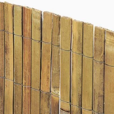 Doğal Bambu Çit Çit Özel Boyutlu Açık Bahçe İçin Ekolojik Dostu