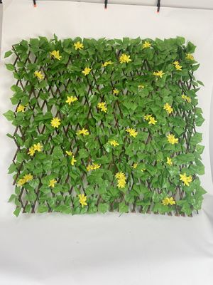 Bahçe Gizliliği için UV'ye Dayanıklı PVC Yapay Yaprak Çit 40cm