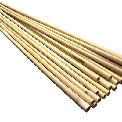 Doğal Bambu Rengi Moso 10cm-600cm Uzunluk ve 40mm-140mm Çaprazlıkta Bitki Destek için Bambu direği