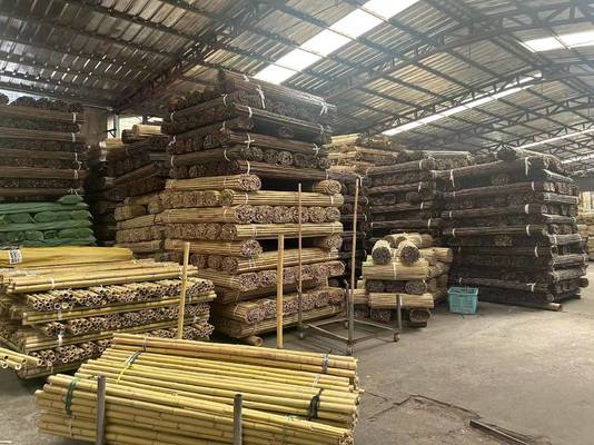 % 100 Doğal Bambu Çubukları Özel Uzunluk Bitki Destek ve Dekorasyon için Ekolojik
