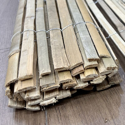 Dayanıklı Doğal Bambu Çıtçıt Panel Rulo - Bahçe Balkon Terası İçin Gizlilik Perdesi