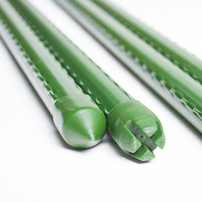 Plastic Coated Metal Stakes Green Garden Stakes for Plant Support Plant Climbing Landscape Fencing