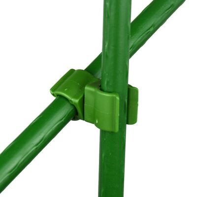 Plastic Coated Metal Stakes Green Garden Stakes for Plant Support Plant Climbing Landscape Fencing