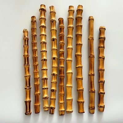 El Yapımı Doğal Bambu Kökü El Sanatları Ham Maddesi DIY Bahçe Dekorasyonu ve Ev Dekorasyonu İçin